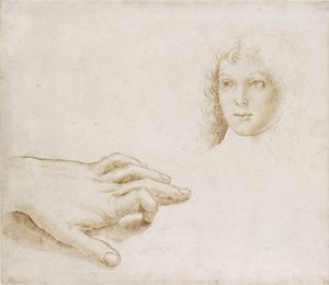 Studies of a Head and a Hand